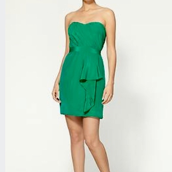 Shoshanna Dresses & Skirts - NWT Shoshanna Strapless Party Dress in Jade